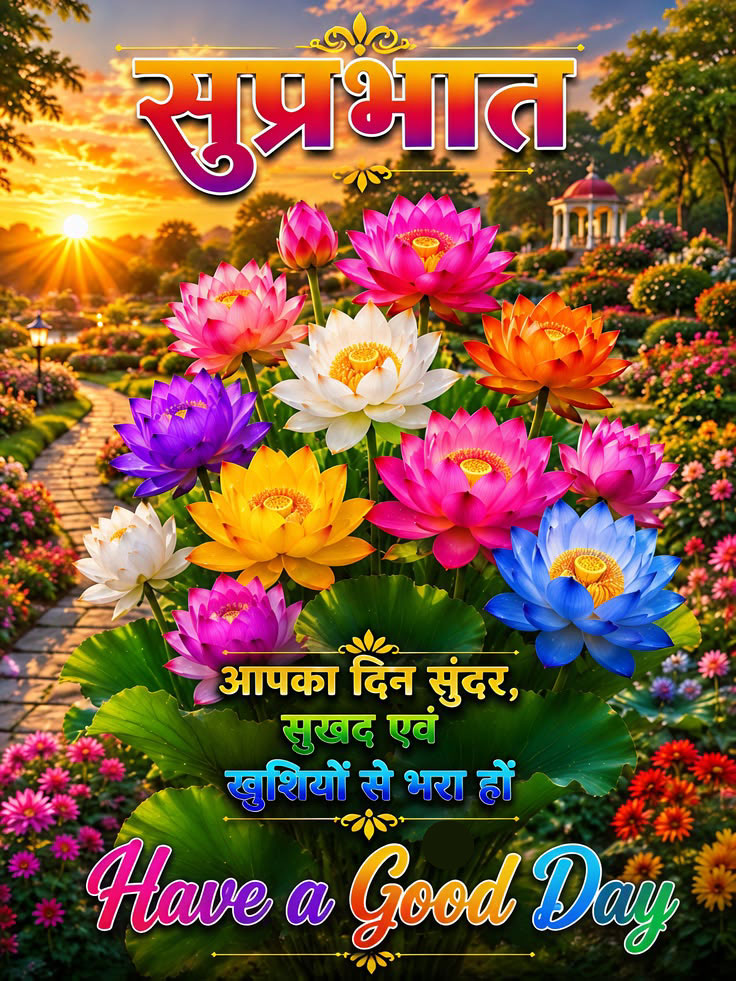 Good morning hindi image