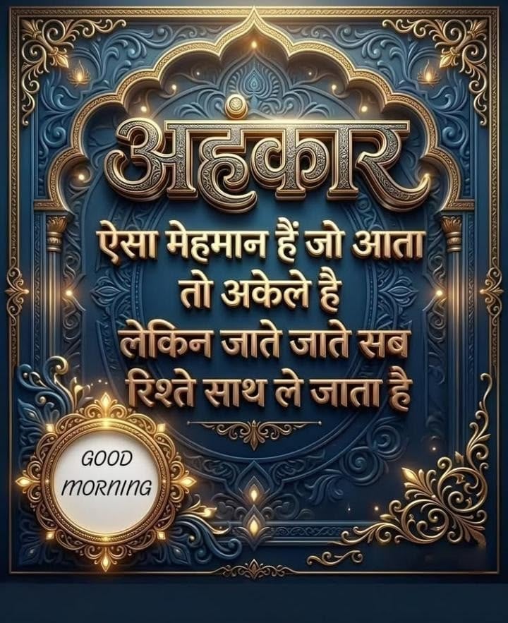 Good morning hindi motivational quotes