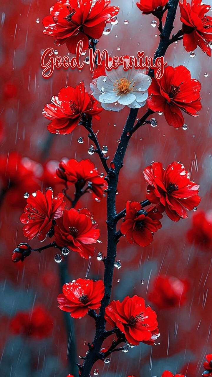 Good morning images beautiful flowers