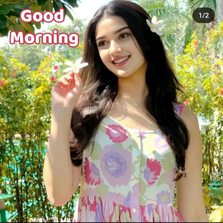Good morning images beautiful girl