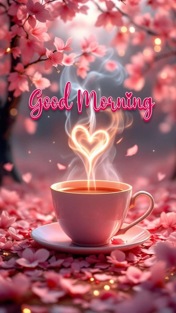 Good morning images cute flowers