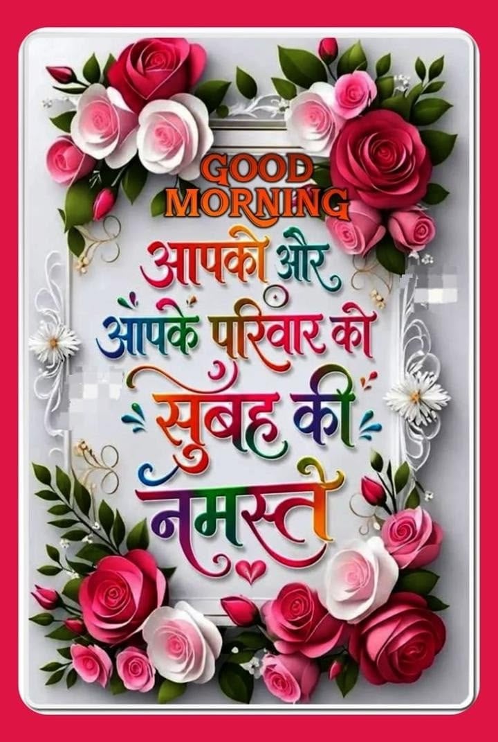 Good morning images hindi new