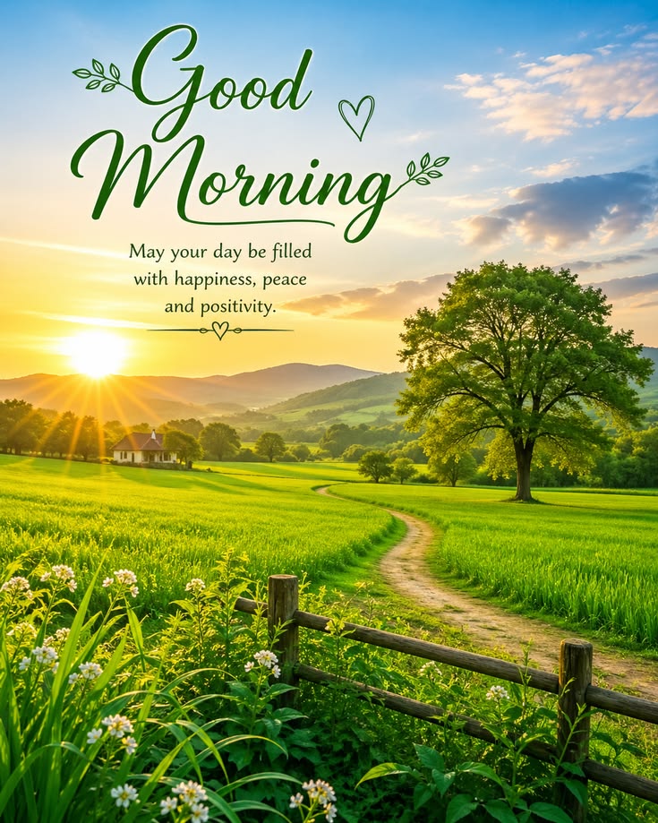 Good morning images scenery