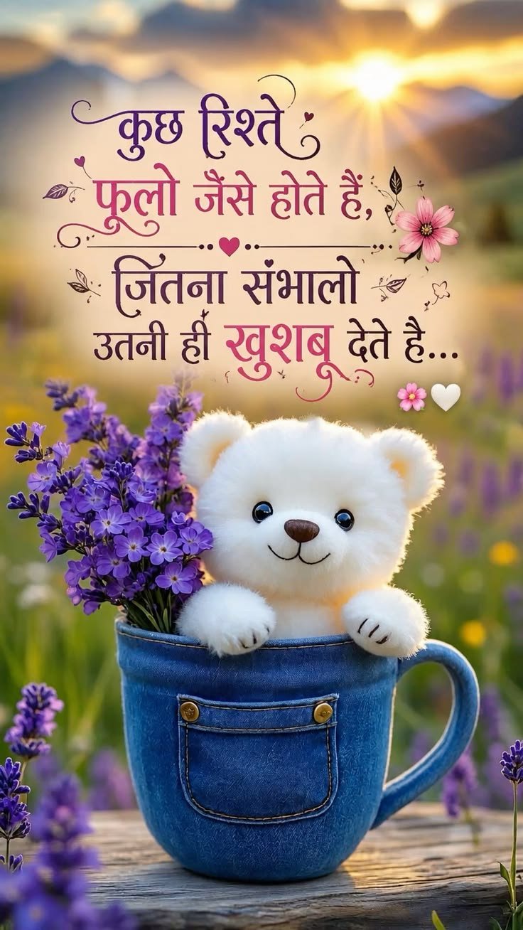 Good morning images with quotes in hindi (20)