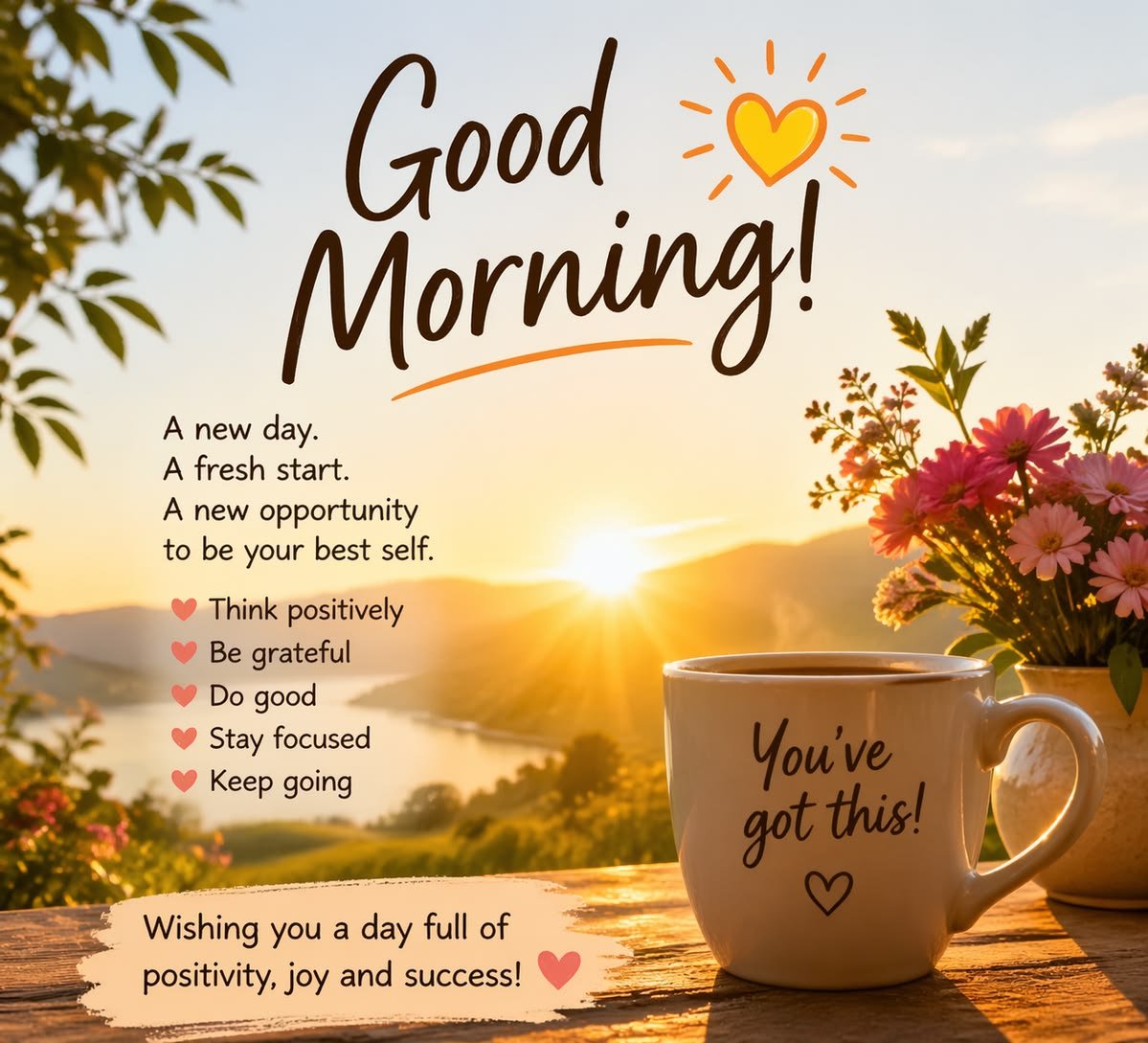 Good morning inspirational images
