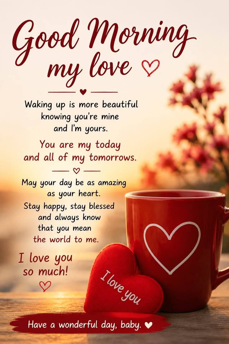 Good morning love images for her