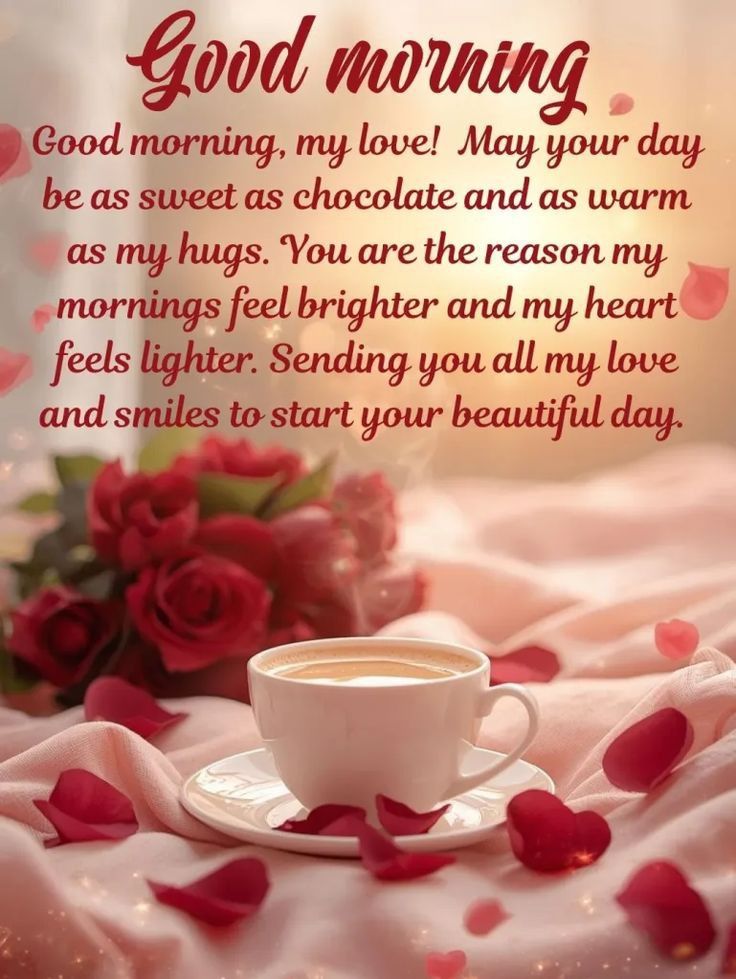 Good morning my love quotes images