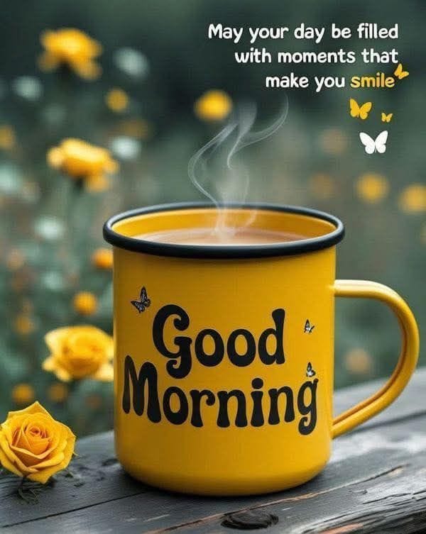 Good morning photos with cute quotes
