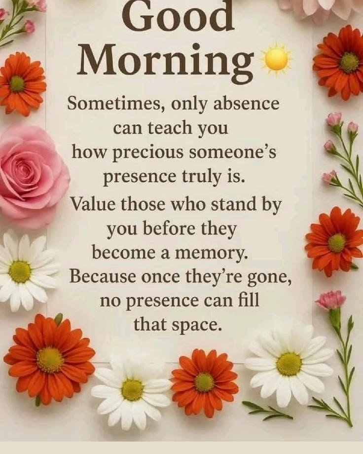 Good morning quotation with image
