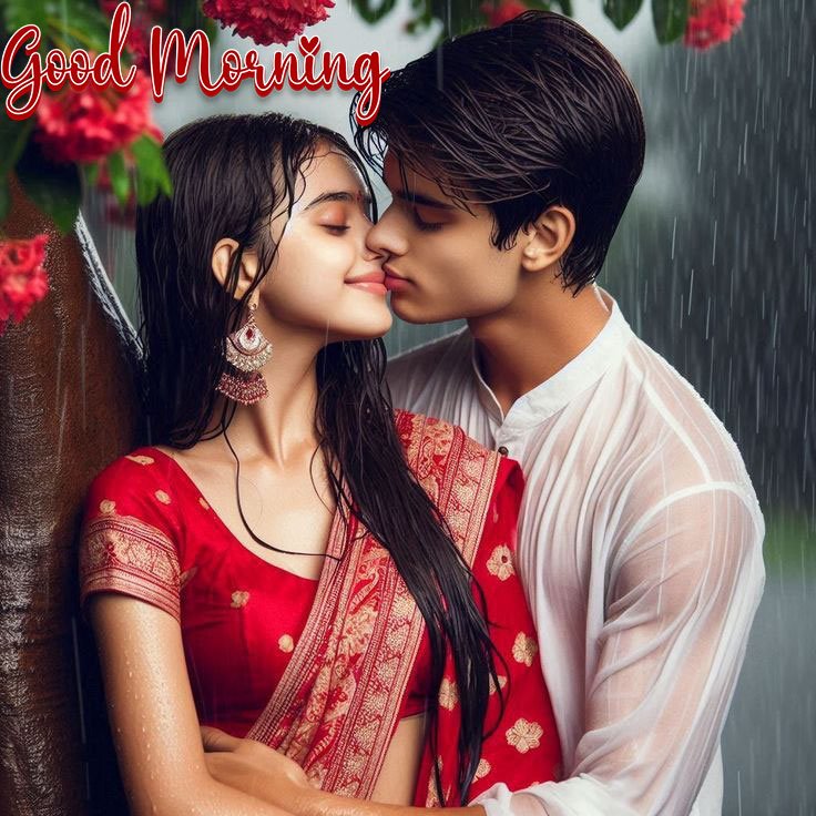 Good morning rainy love images