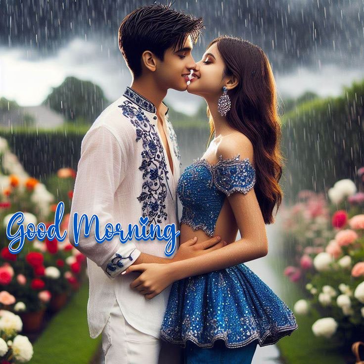 Good morning rainy love images