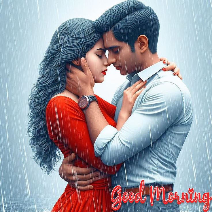 Good morning rainy love images