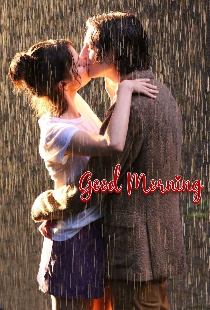 Good morning rainy romantic images for him