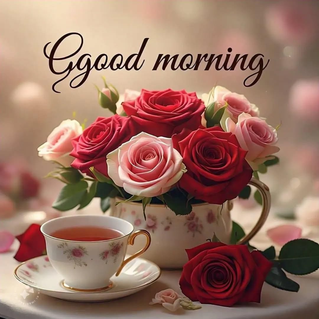 Good morning rose wishes for whatsapp