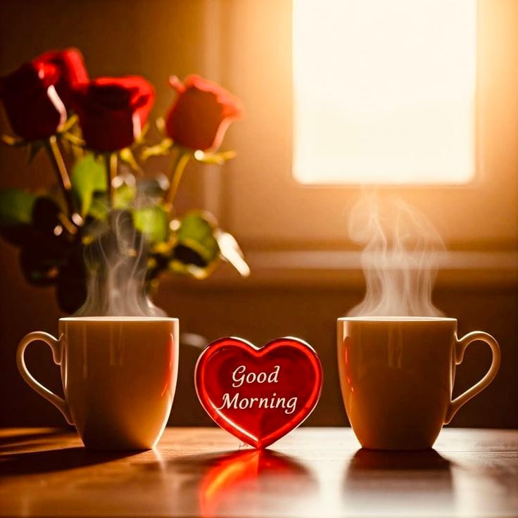 Good morning rose wishes