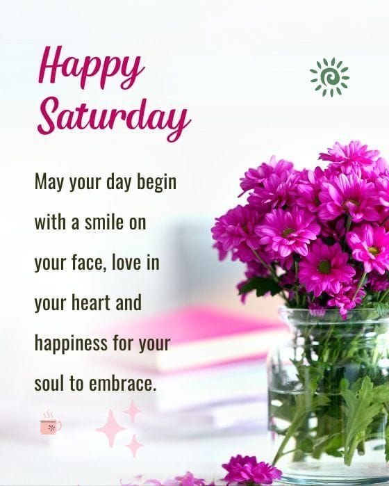 Good morning saturday images with quotes