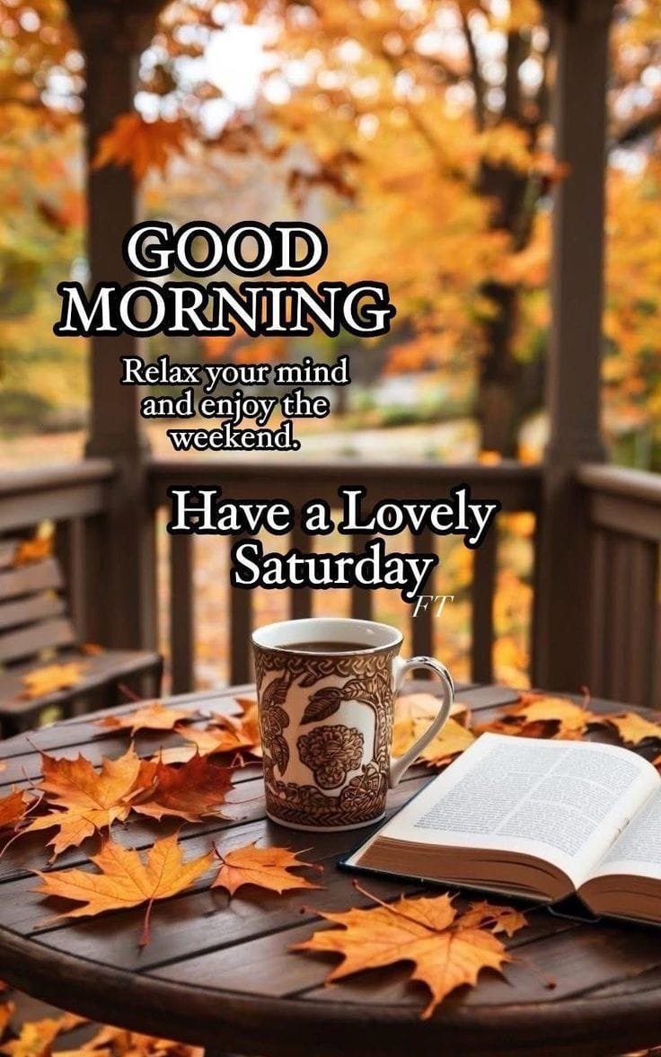 Good morning saturday quotes