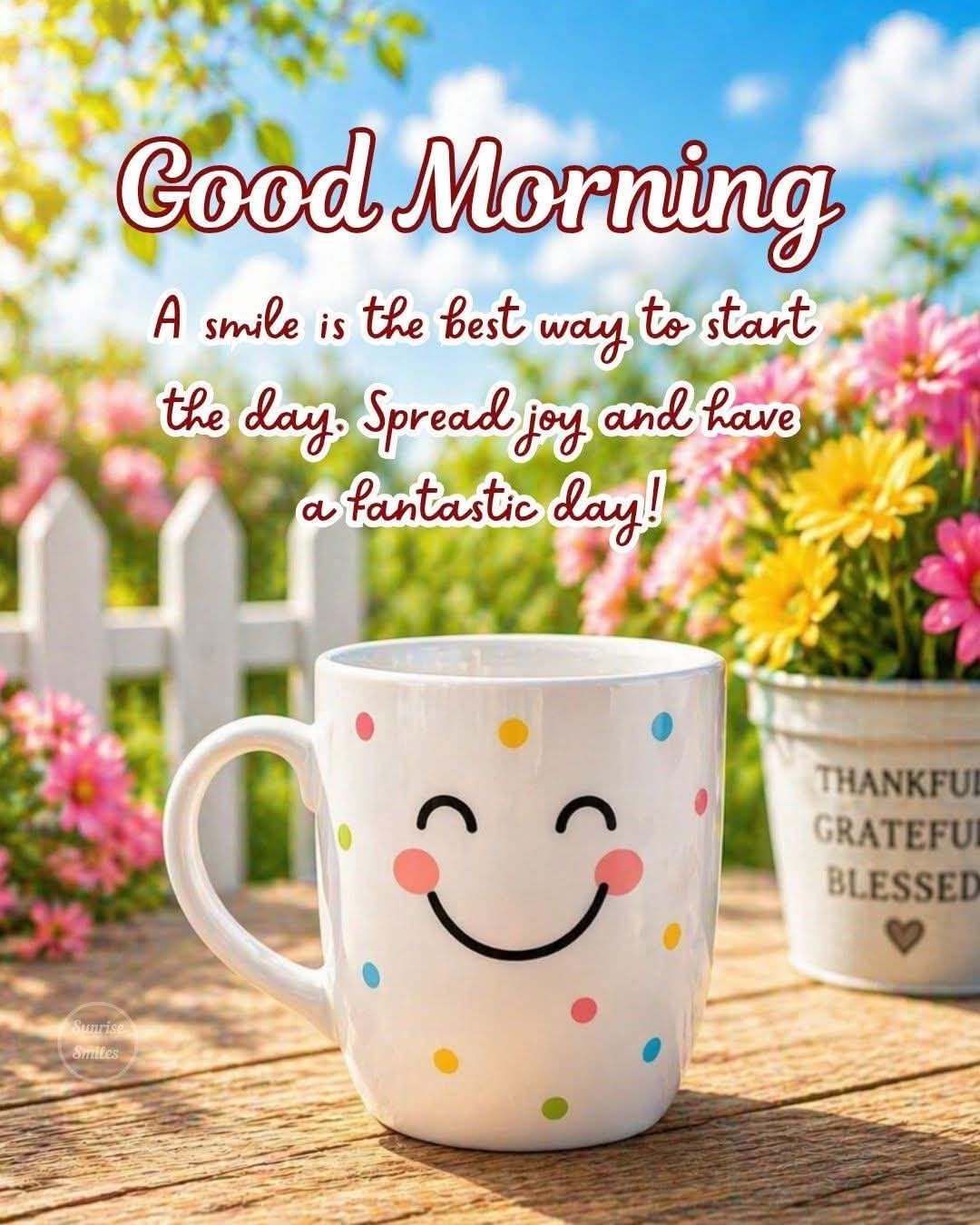 Good morning smile quotes
