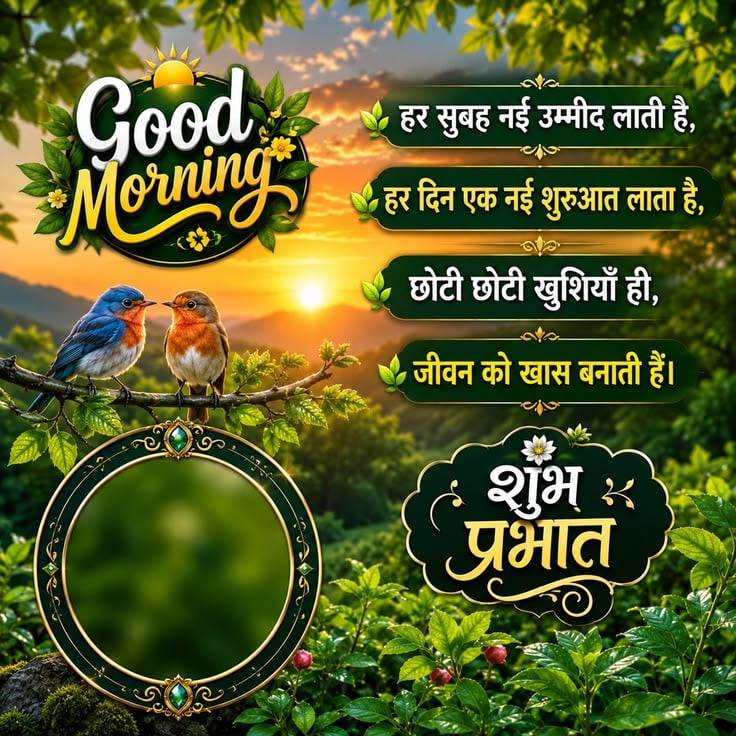 Good morning suprabhat (2)