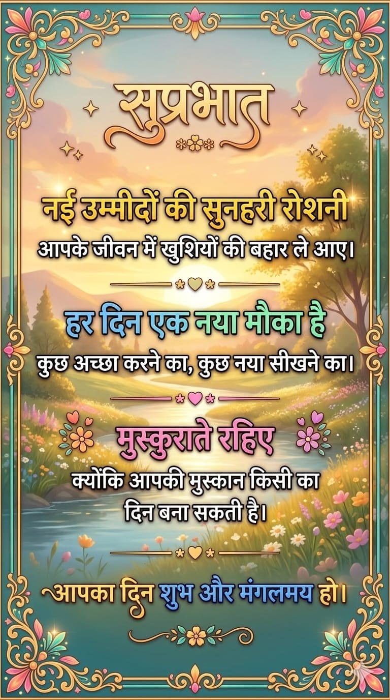 Good morning wishes in hindi (12)