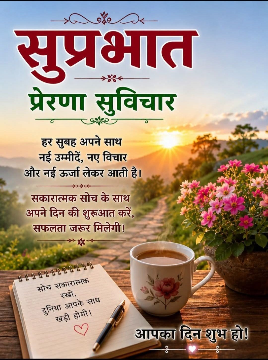Good morning wishes in hindi (8)