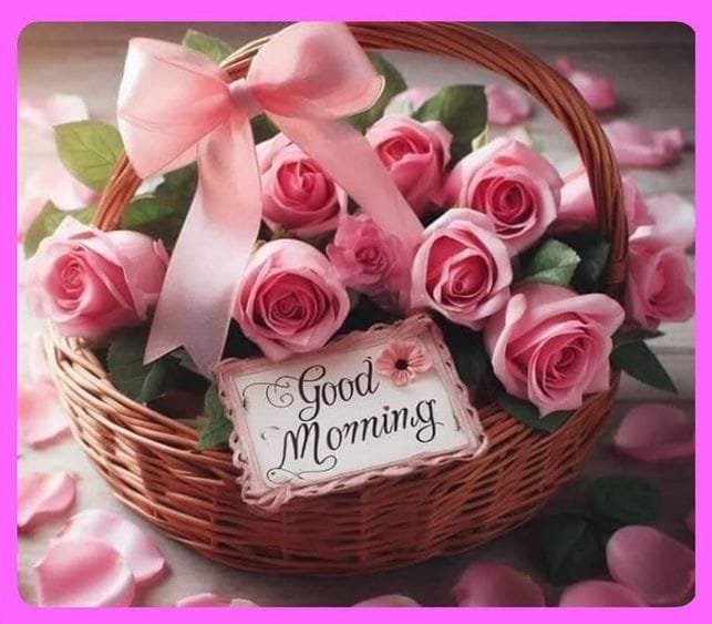 Good morning with beautiful flowers (21)