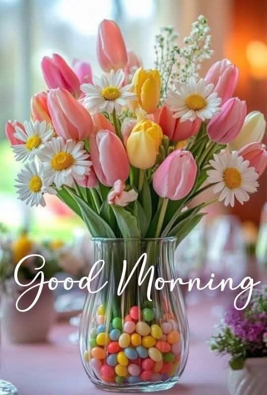 Good morning with beautiful flowers images (13)