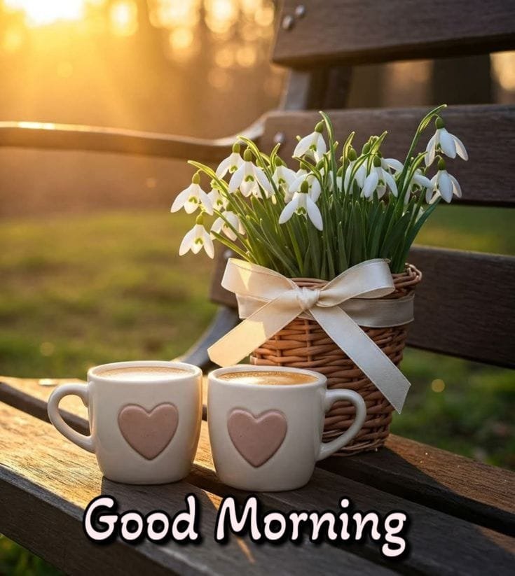 Good morning with beautiful flowers images (4)