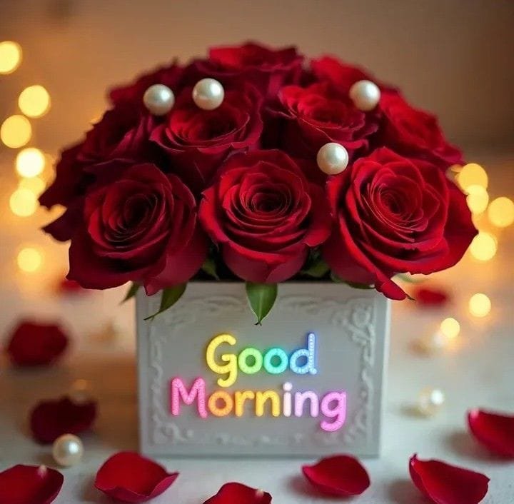 Good morning with beautiful flowers images (5)