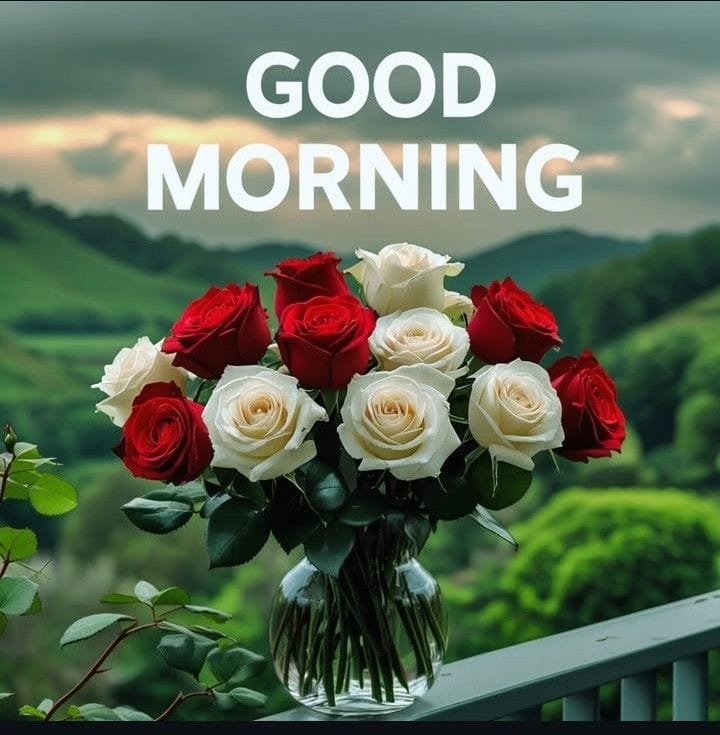 Good morning with beautiful flowers images (8)