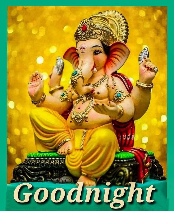 Good night ganesh ji