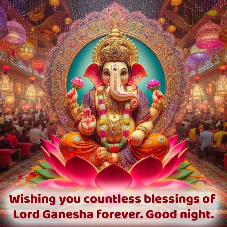 Good night ganesh photo