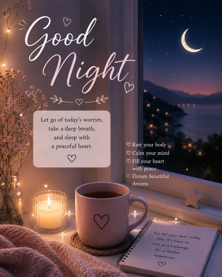 Good night images for friends with quotes