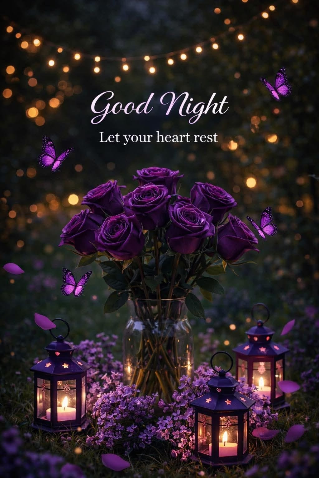 Good night images for friends with quotes