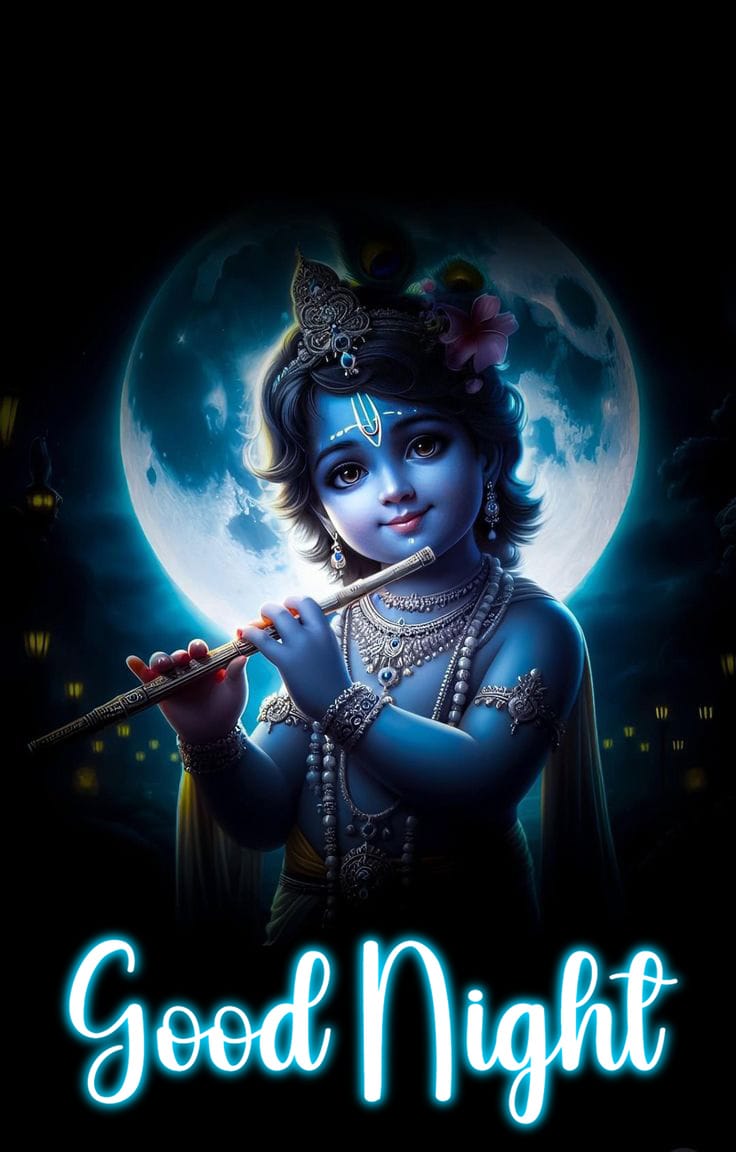 Good Night Jai Shree Krishna Photos