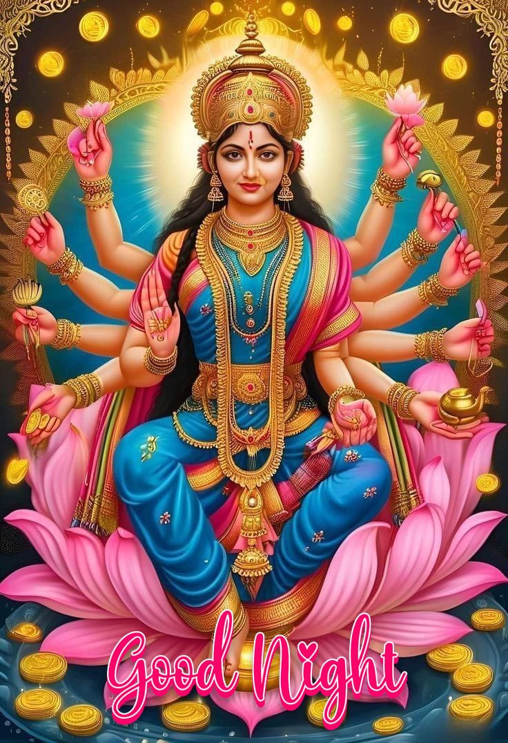 Good night lakshmi devi images