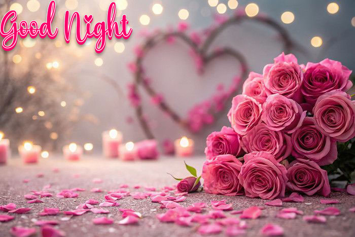 Good night love cute images