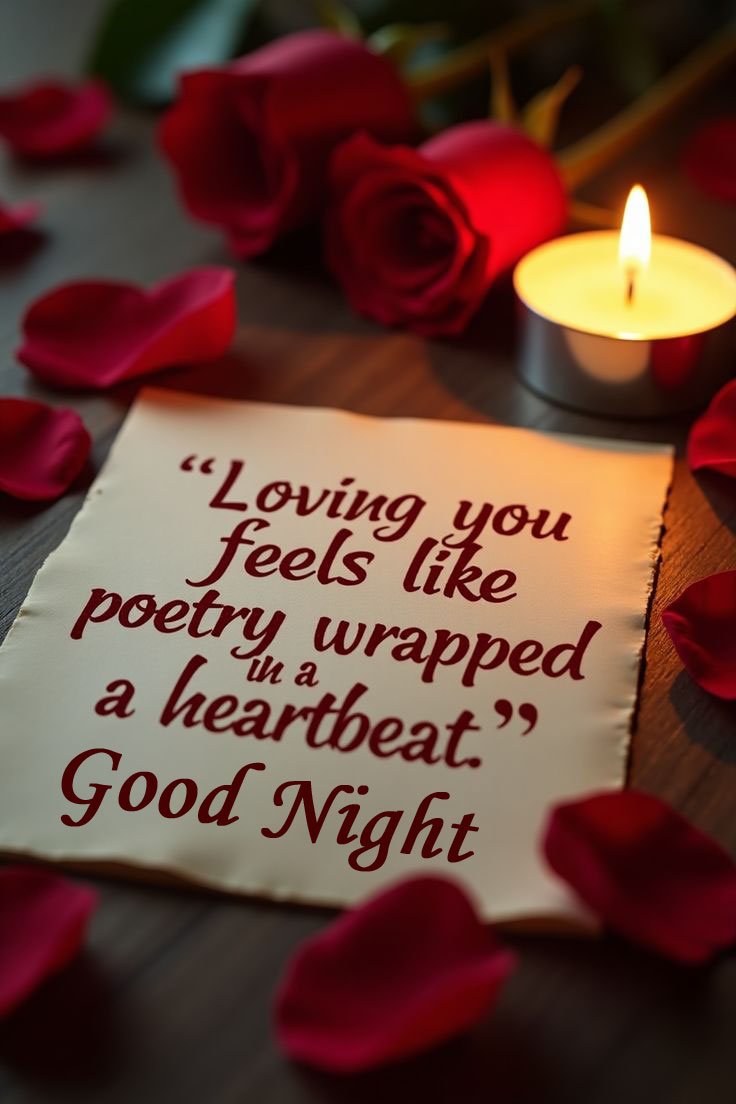Good night love quotes with images