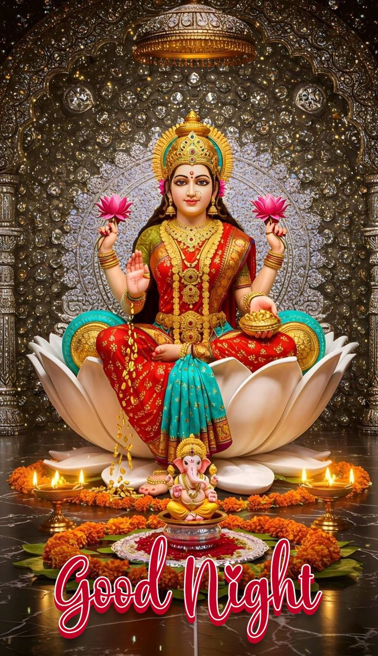 Good night maa laxmi images 3