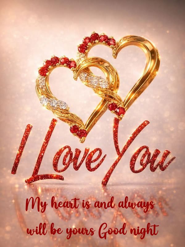 Good night my sweetheart images