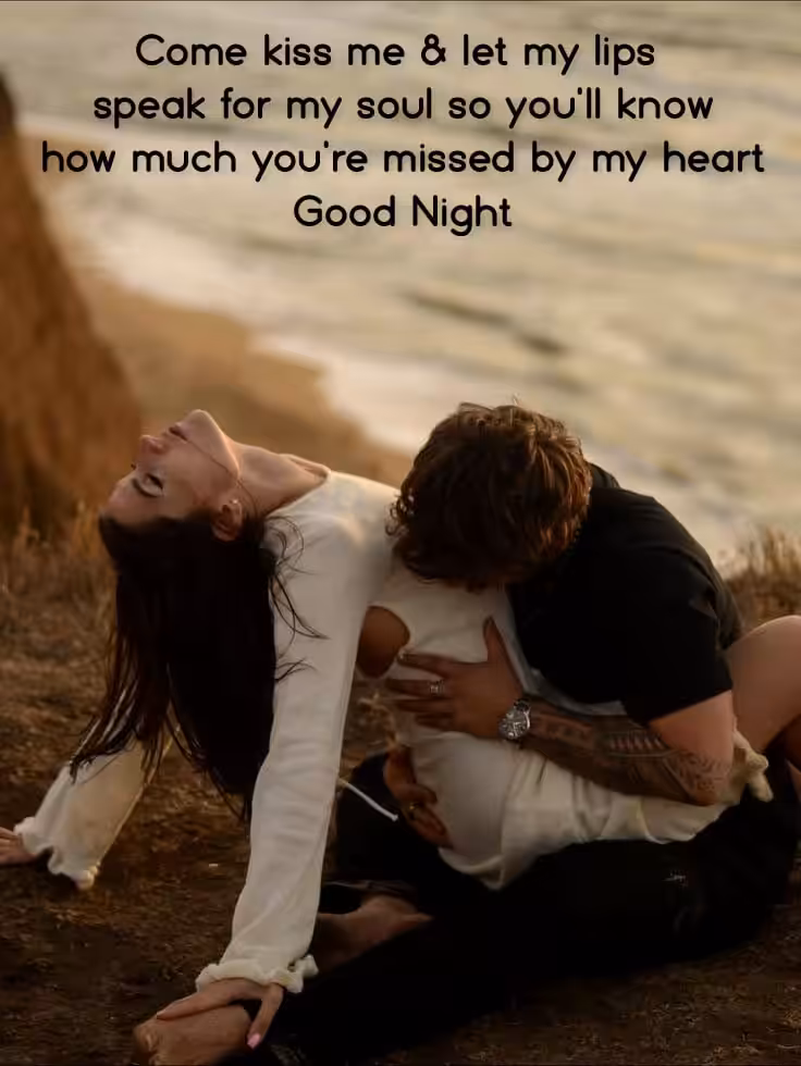 Good night photo to make my girlfriend feel romantic.