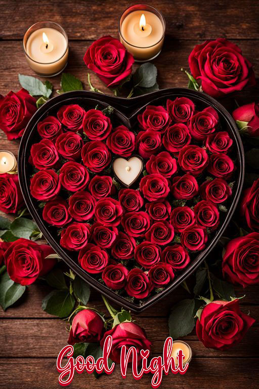 Good night romantic images for her