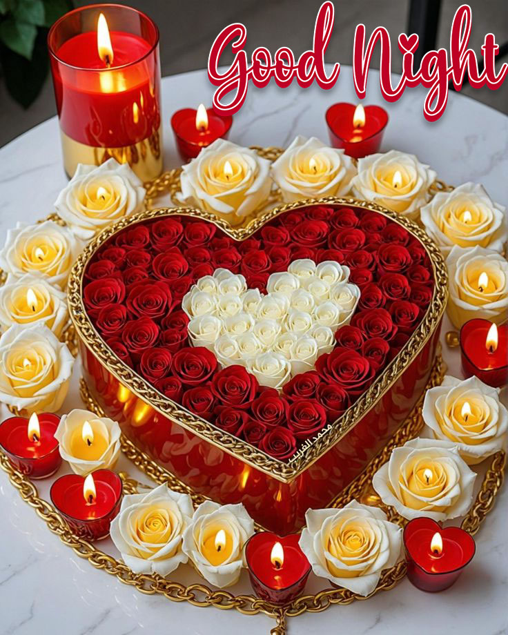 Good night romantic images for her