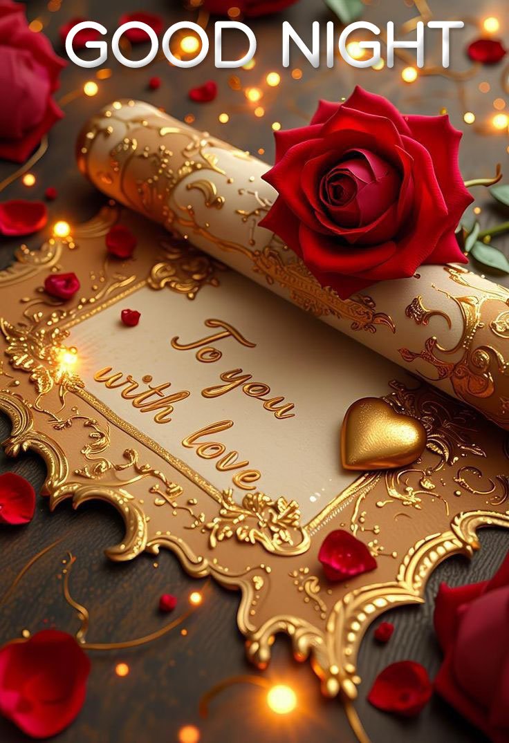 Good night romantic images for lover