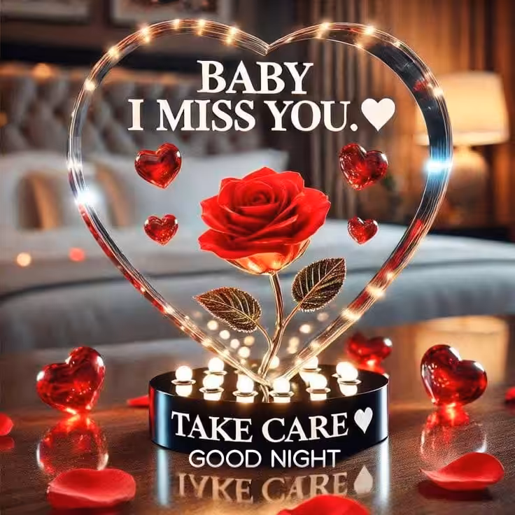 Good night romantic images for lover