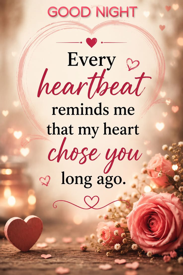 Good night romantic images for lover