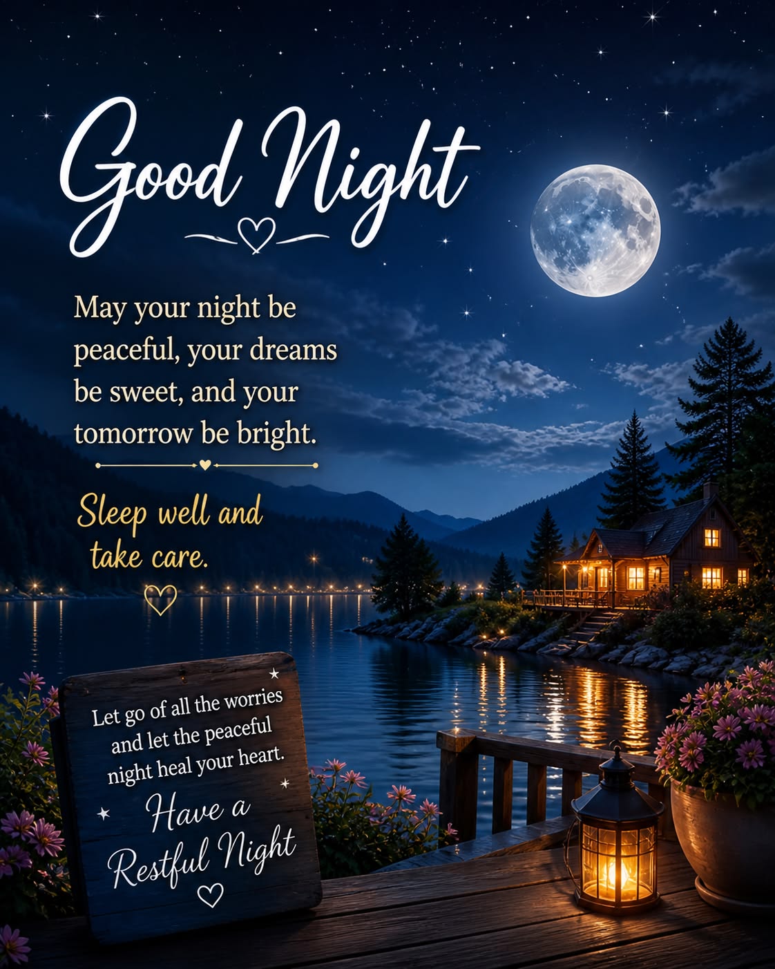 Good night sweet dreams images quotes (3)