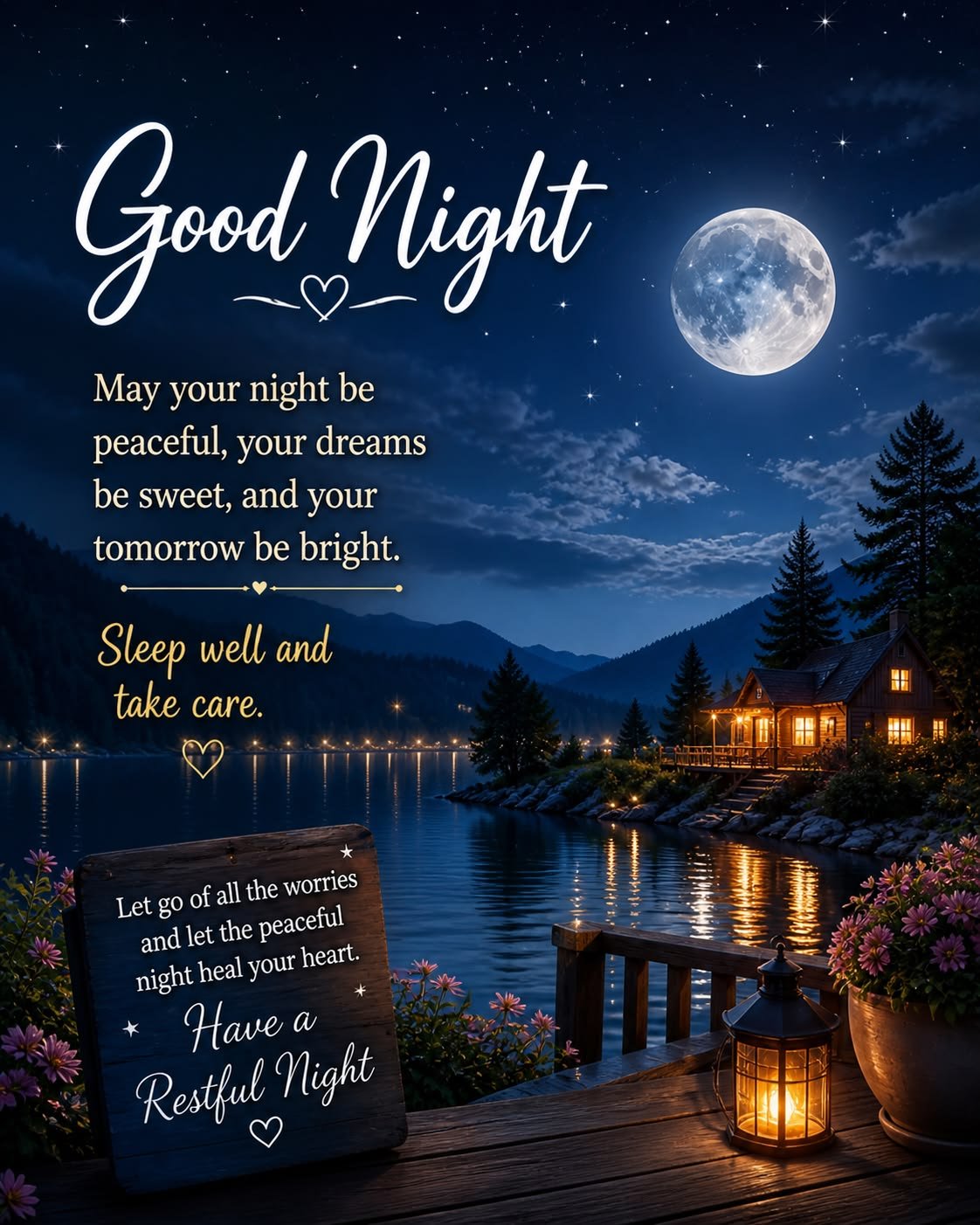 Good night sweet dreams images quotes (3)