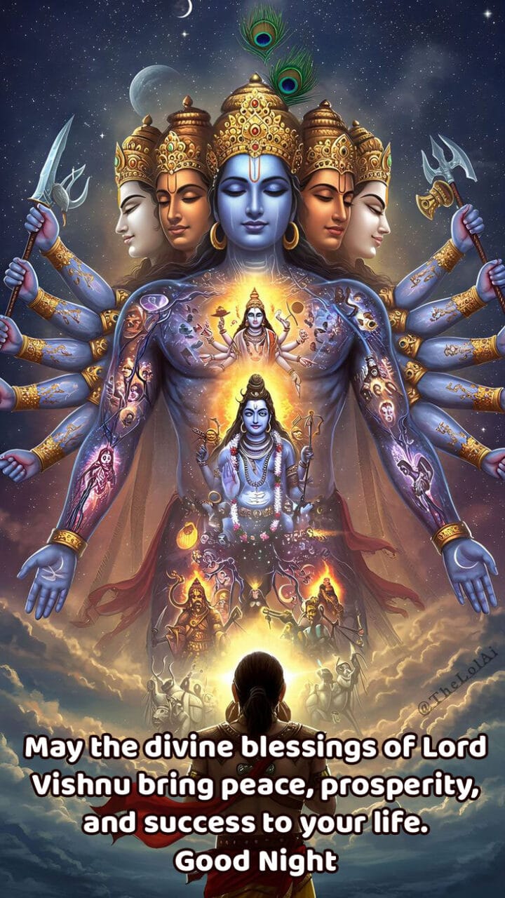 Good night vishnu bhagwan