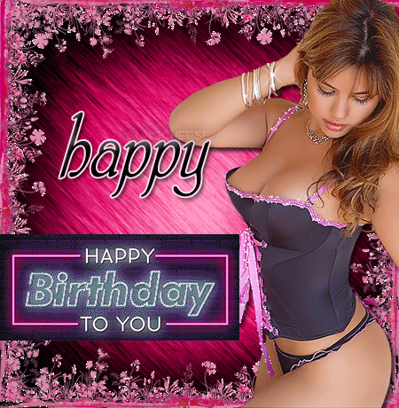 Gorgeous Girls Birthday Gif